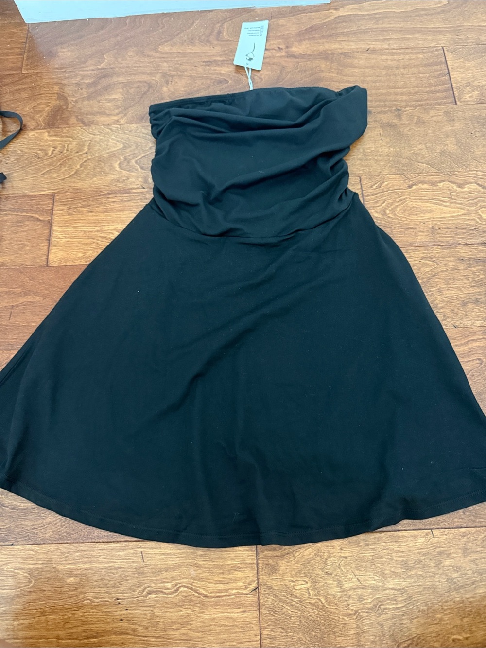 Strapless Black Mini Dress - Classic Women’s Summer Style
